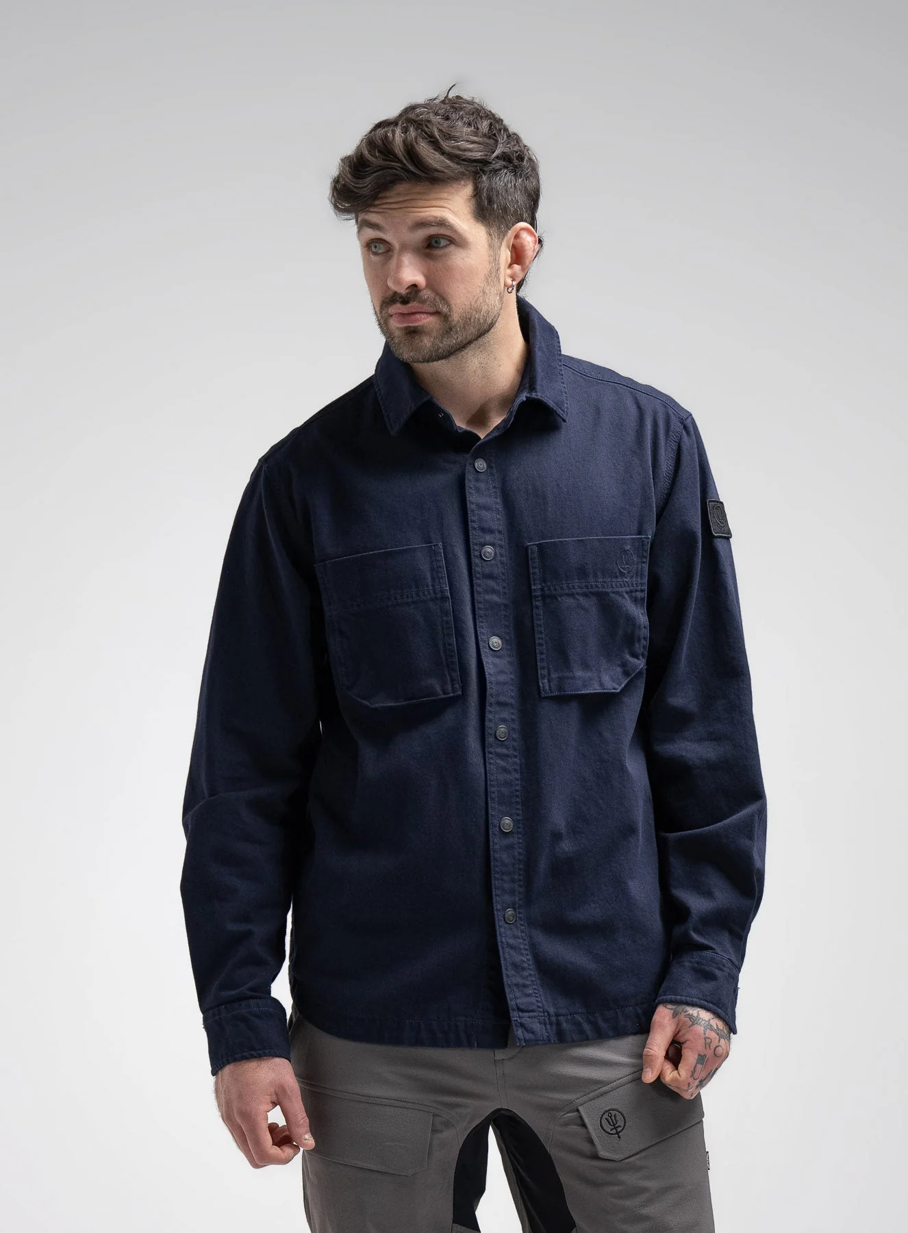 HEAVY TWILL OVERSHIRT